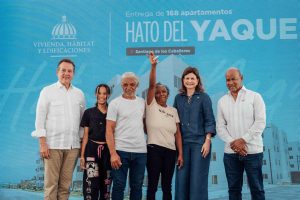 El proyecto Mi Vivienda Hato del Yaque se levanta sobre una superficie de cerca 297 mil metros cuadrados
